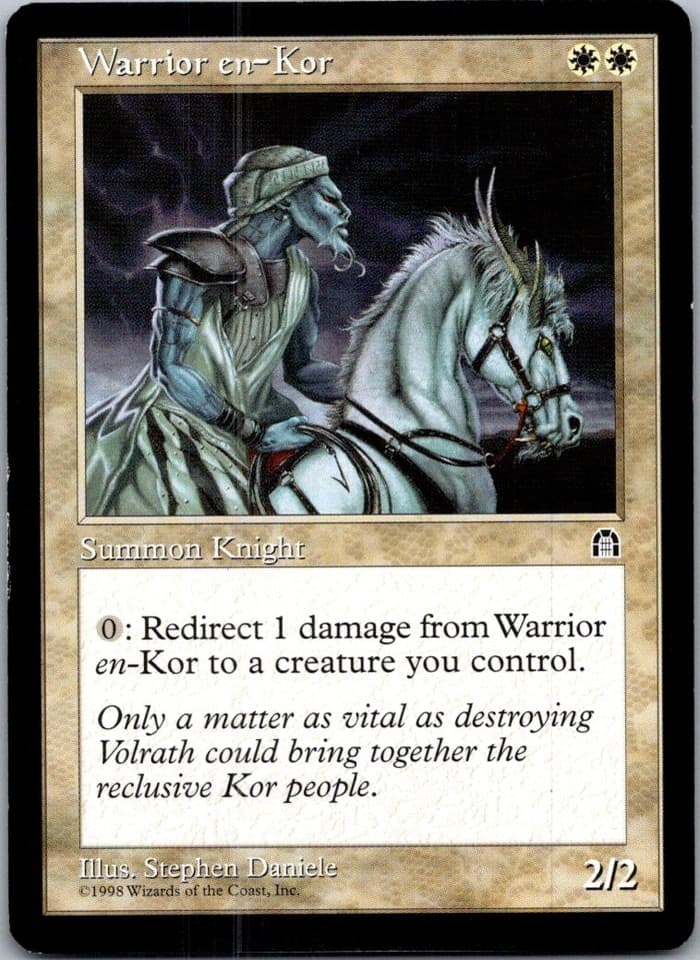 Warrior en - Kor U STH # LP MTG Magic