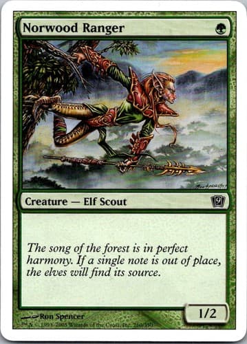 Norwood Ranger C 9ED #260 NM MTG Magic