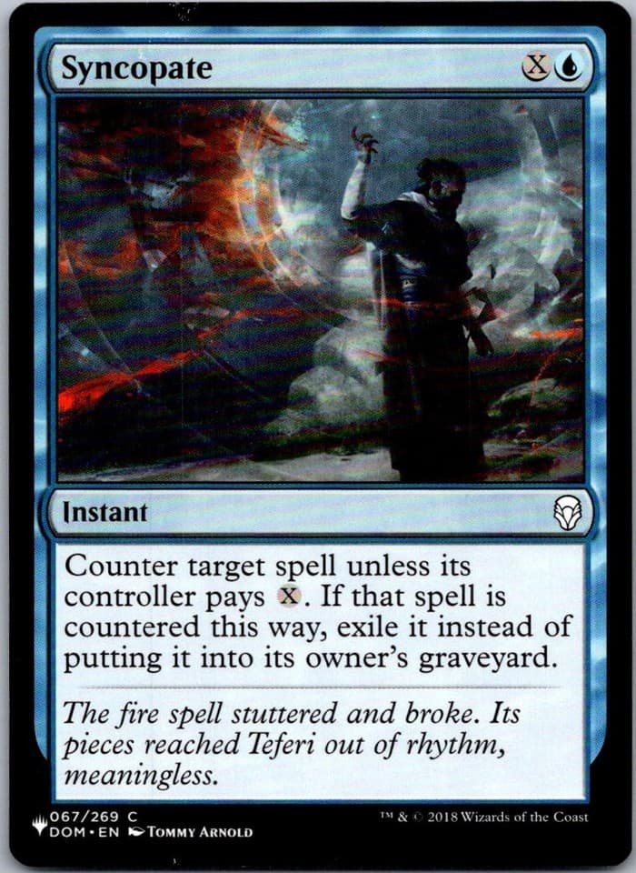 Syncopate C LIST #67 LP MTG Magic