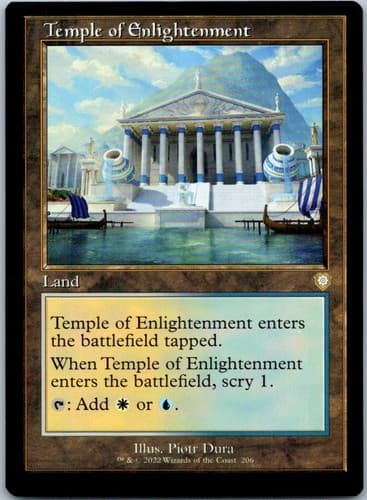 Temple of Enlightenment (Retro Frame) R Commander: The Brothers' War 206 NM