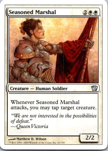 Seasoned Marshal U DDF #15 NM MTG Magic