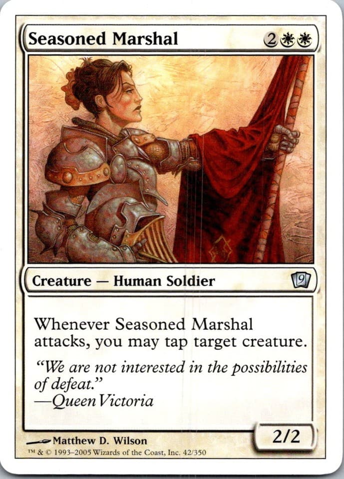 Seasoned Marshal U DDF #15 NM MTG Magic