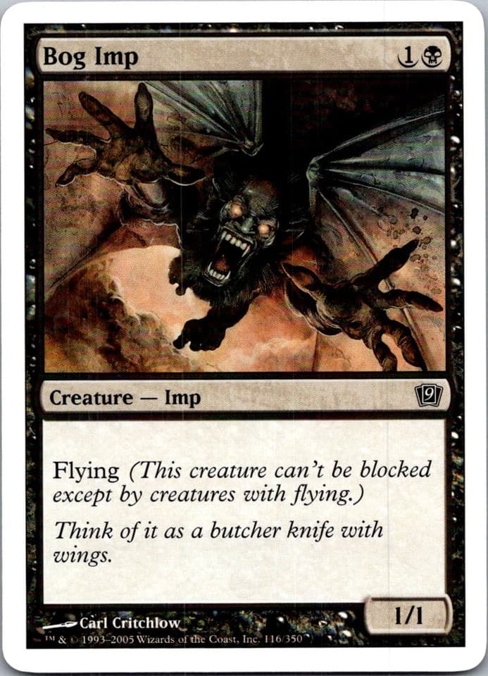 Bog Imp C 8ED #119 LP MTG Magic