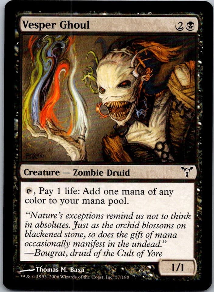 Vesper Ghoul C DIS #57 LP MTG Magic