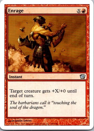 Enrage U 8ED #185 LP MTG Magic