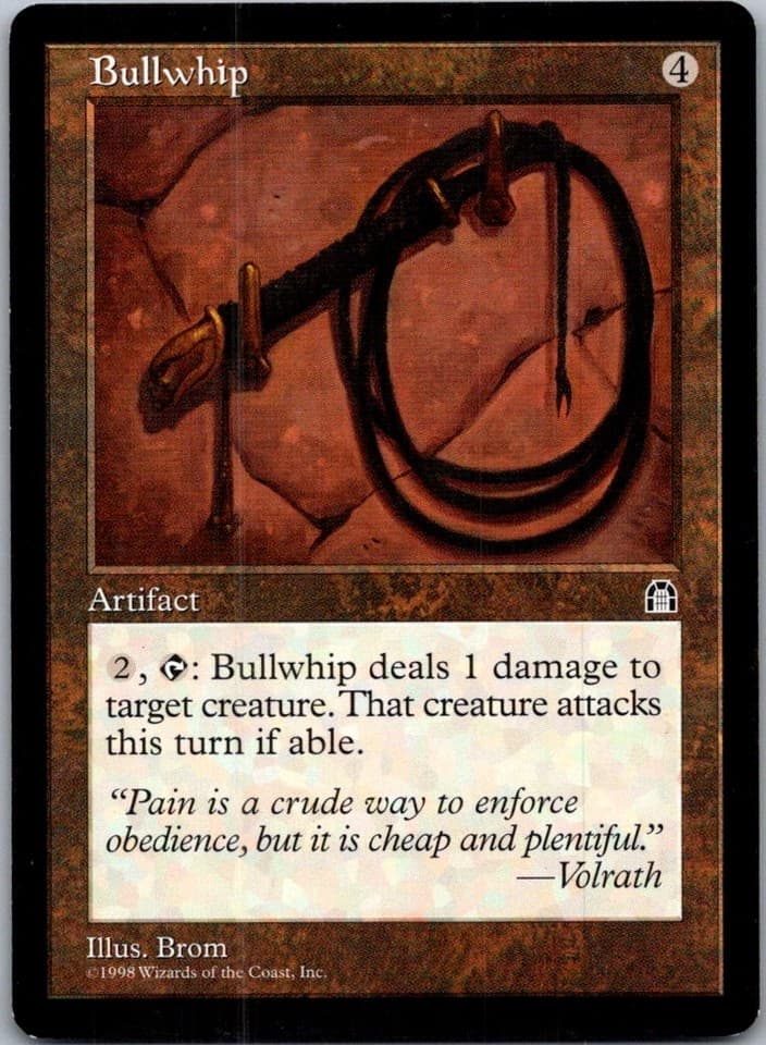Bullwhip U STH # LP MTG Magic