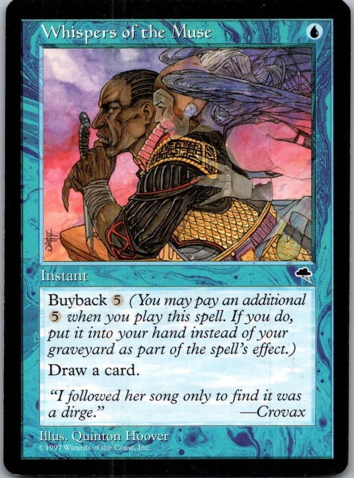 Whispers of the Muse S TSB #35 LP MTG Magic