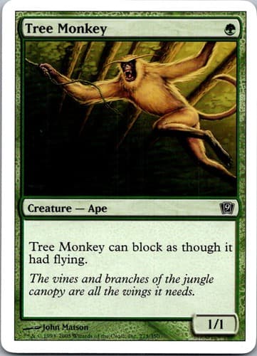 Tree Monkey C 9ED #275 NM MTG Magic