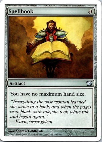 Spellbook U 9ED #309 NM MTG Magic