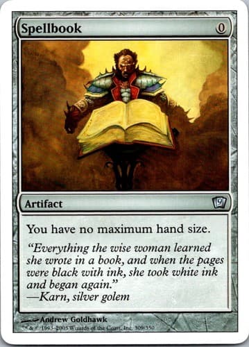 Spellbook U 9ED #309 NM MTG Magic