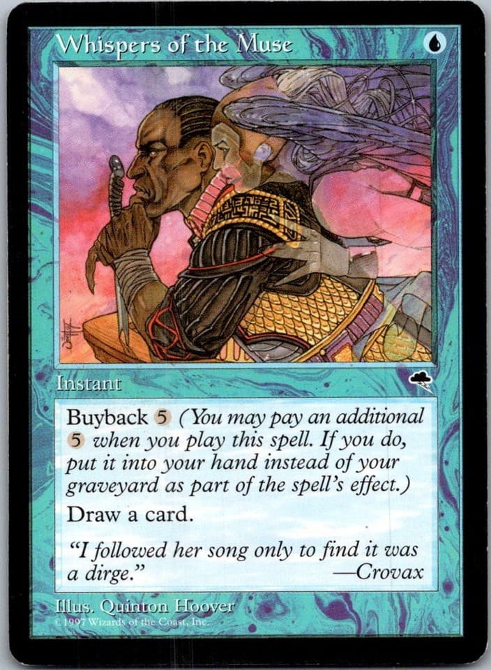 Whispers of the Muse S TSB #35 LP MTG Magic