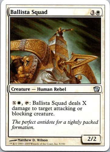 Ballista Squad U 9ED #5 NM MTG Magic