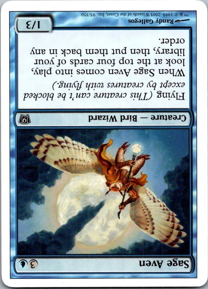 Sage Aven C 9ED #95 NM MTG Magic