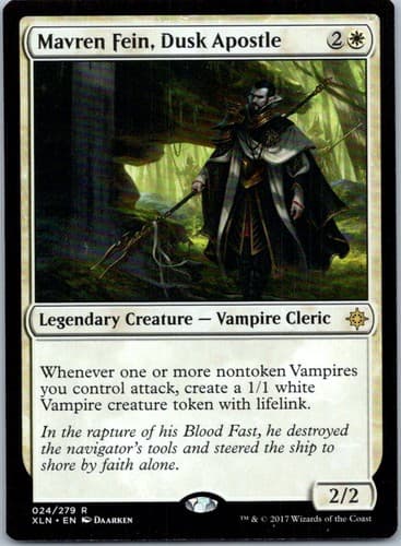 Mavren Fein, Dusk Apostle R Ixalan 24 NM