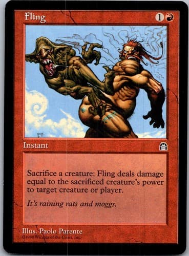 Fling C STH # LP MTG Magic