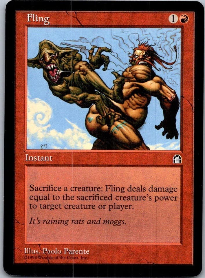 Fling C STH # LP MTG Magic