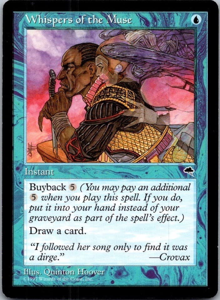 Whispers of the Muse S TSB #35 LP MTG Magic