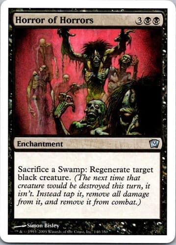 Horror of Horrors (Spanish) - "Horror de horrores" U PSAL #F26 NM MTG Magic