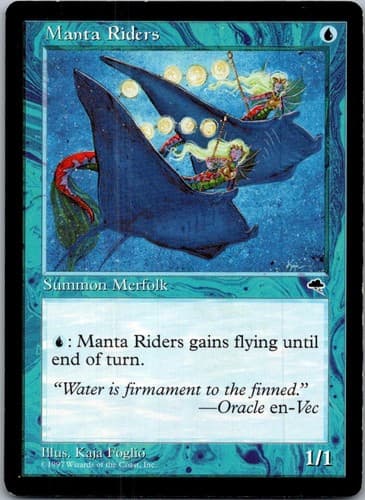 Manta Riders C TMP #74 LP MTG Magic