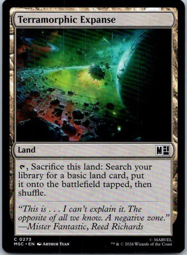 Terramorphic Expanse () C Commander: Marvel Super Heroes 273 NM