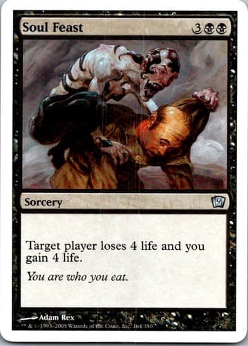 Soul Feast U 8ED #165 NM MTG Magic