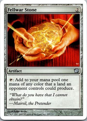 Fellwar Stone U 9ED #297 NM MTG Magic