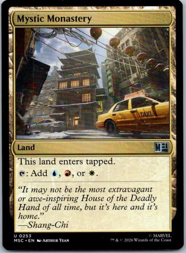 Mystic Monastery U Commander: Marvel Super Heroes 253 NM