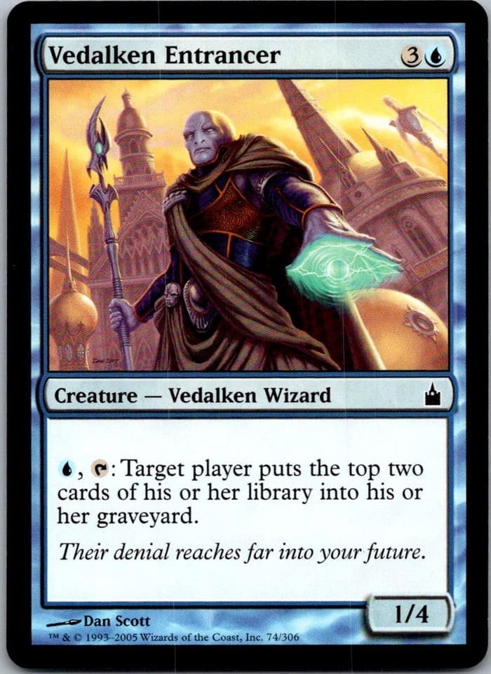 Vedalken Entrancer C RAV #74 NM MTG Magic