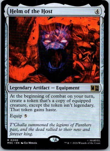 Helm of the Host R Commander: Marvel Super Heroes 200 NM