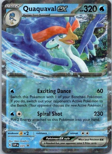Quaquaval ex Promo SV: Scarlet & Violet Promo Cards 035 NM