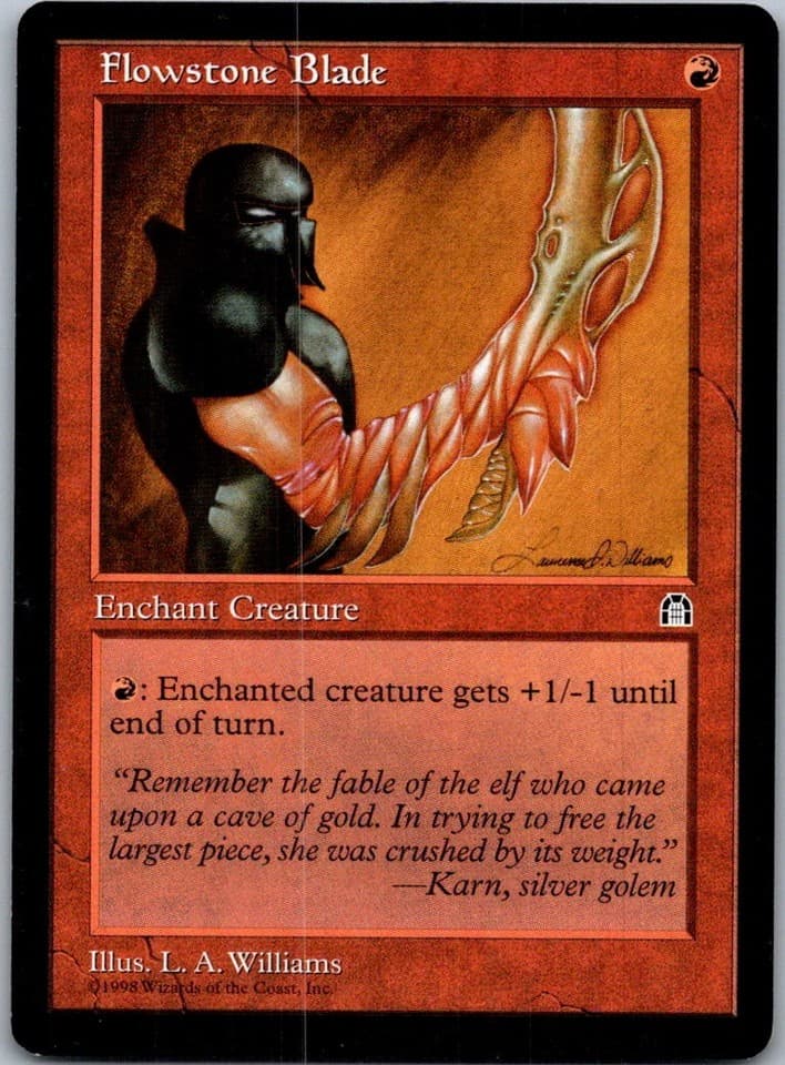 Flowstone Blade C STH # LP MTG Magic