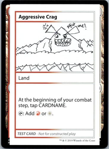 Aggressive Crag S Mystery Booster: Convention Edition Exclusives NM