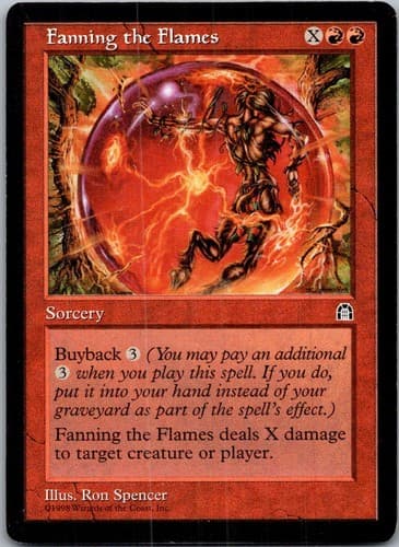 Fanning the Flames U LIST # LP MTG Magic