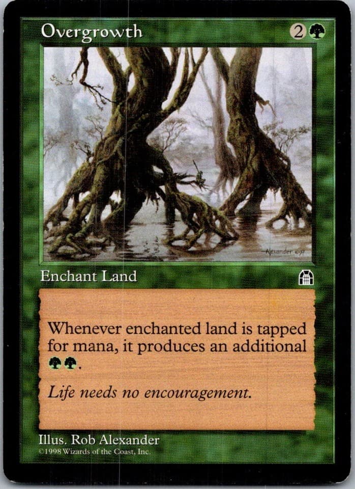 Overgrowth C STH # LP MTG Magic