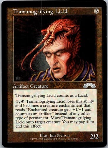 Transmogrifying Licid U EXO #141 LP MTG Magic