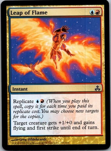 Leap of Flame C GPT #121 LP MTG Magic