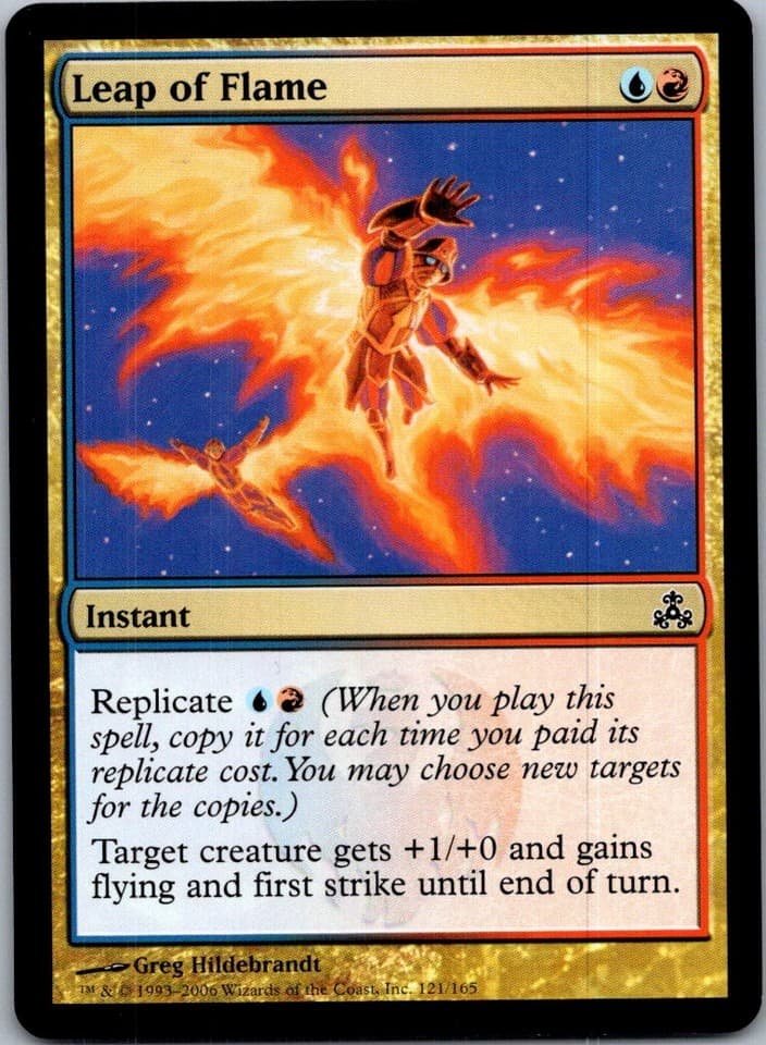 Leap of Flame C GPT #121 LP MTG Magic