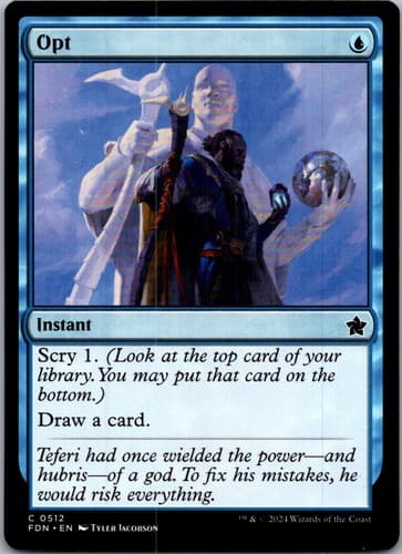 Opt C LIST #60 LP MTG Magic
