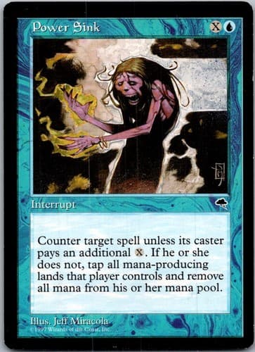 Power Sink C TMP #78 LP MTG Magic