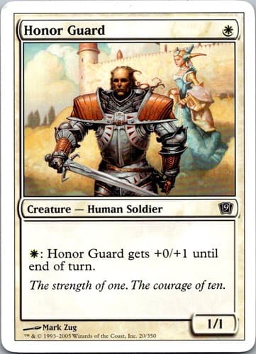 Honor Guard C 8ED #25 NM MTG Magic