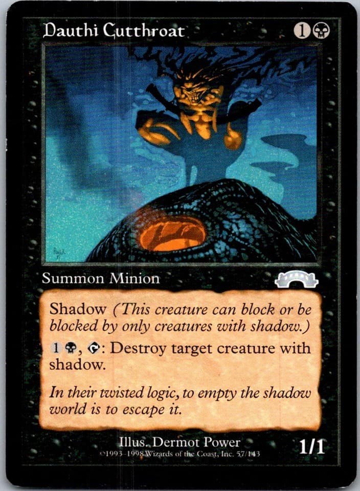 Dauthi Cutthroat U EXO #57 LP MTG Magic