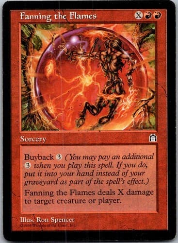 Fanning the Flames U LIST # LP MTG Magic