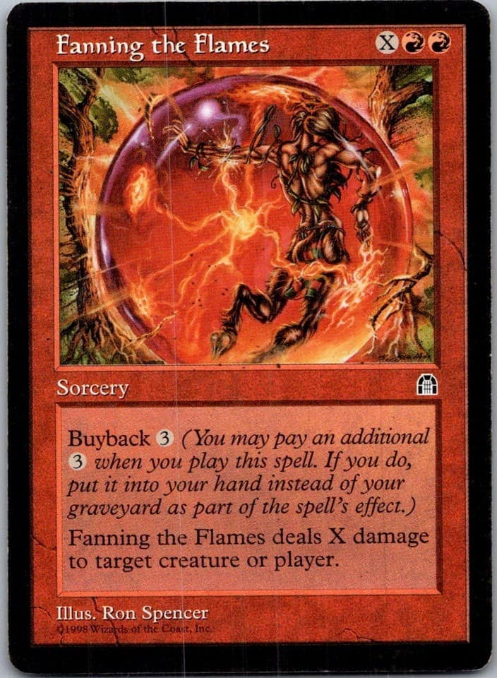 Fanning the Flames U LIST # LP MTG Magic