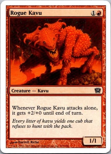 Rogue Kavu C 9ED #213 NM MTG Magic