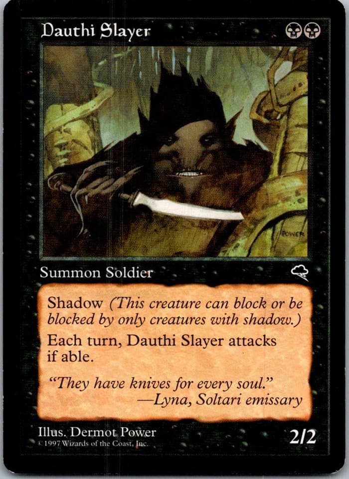Dauthi Slayer C TMP #126 LP MTG Magic