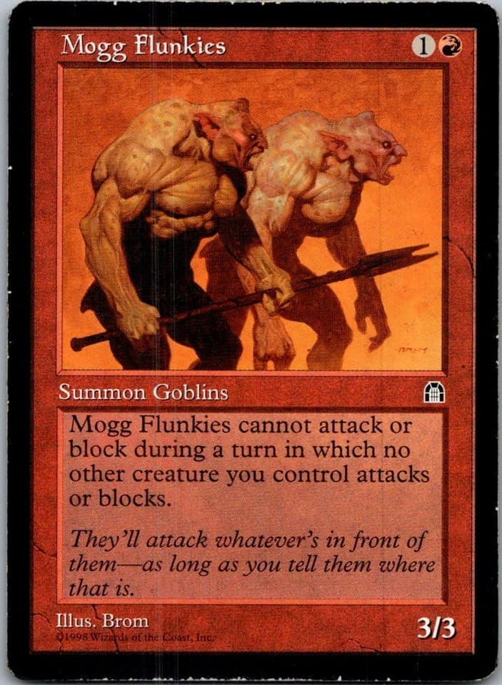 Mogg Flunkies C STH # LP MTG Magic