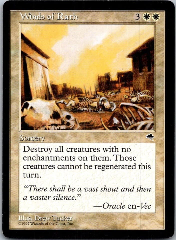 Winds of Rath R TMP #52 NM MTG Magic