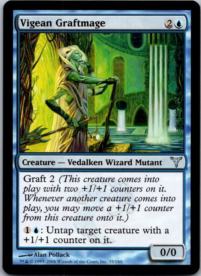 Vigean Graftmage U DIS #35 LP MTG Magic