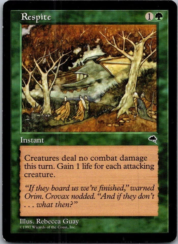 Respite C TMP #249 LP MTG Magic
