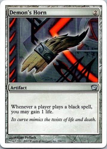 Demon's Horn U DD3 #57 NM MTG Magic